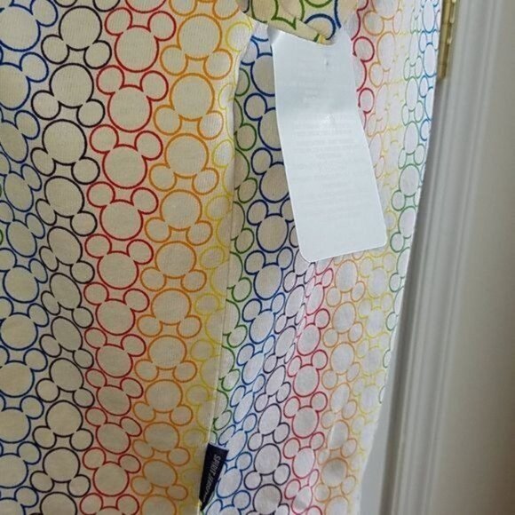 Disney Spirit Jersey Shirt Mickey Pride Rainbow WOMEN'S WOMAN'S Size Small - Picture 7 of 11